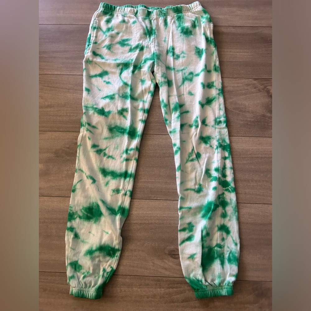 Greyson Thread green tie-dye sweats.Size xs